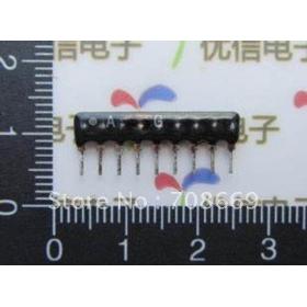 50pcs Commoned Resistor Network 510 Ohm 510 R 9 PIN +-2% A09-511