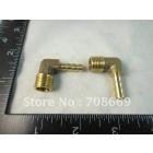 5pcs 2 ways 10-1/8 BSP House Barbed Elbow Male Brass Pipe Coupler Adapter