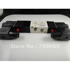 4V230-08C 5Ports3Position Double Solenoid Pneumatic Air Valve 1/4" BSPT AC380V