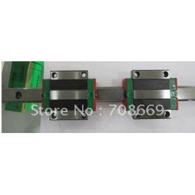 HIWIN Linear Guide HGR15 -L1000mm rail +2pcs HGW15 carriages