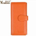 2012 women's wallet female long design genuine leather wallet