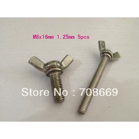 25szt Metric M4X10MM 0.7mm Pitch Stainless Steel Skrzydło Bolt Butterfly Bolt Screw