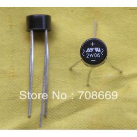 100pcs 2W06 2A 600V Bridge Rectifiers