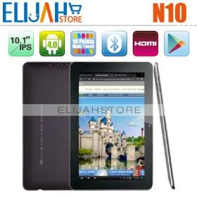 Cheap Sanei N10 Quad Core Tablet PC 10.1" IPS Freescale IMX6Q 1.2GHz 1G/16GB Dual Camera Wifi Bluetooth