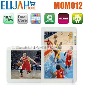Ployer momo12 RK3066 Dual Core Tablet PC original 10.1 '' IPS capacitif 1GB 16GB Android 4.1 Dual Camera Momo 12 HDMI Bluetooth