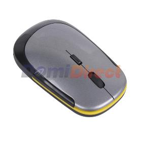 Mini 2.4 GHz USB Bezdrátová optická myš pro notebook DPI černá barva