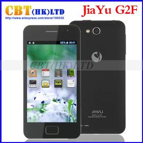 en stock jiayu g2f téléphone MT6582 Quad-Core gsm TD-SCDMA / smartphone Android 4.2 WCDMA 4 . 3 IPS " écran portable double caméra