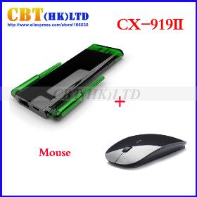Ядро CX- 919 II Quad андроид TV Stick Mini PC 2G/8G CX- 919II Dual WiFi антенна встроенная в Bluetooth + Беспроводная Super Slim мыши