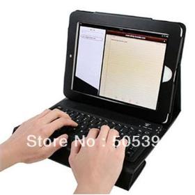 Leather Case + Bluetooth Wireless Keyboard For 8219 free shipping