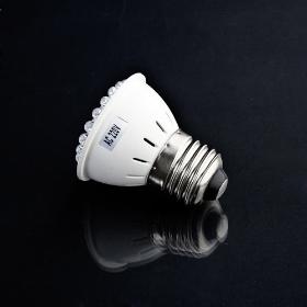 10 pcs 220V 1.9W 38 LED E27 White lighting LED Energy Saving Light Bulb lamp Worldwide FreeShipping