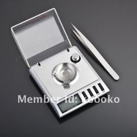 New 20g x 0.001g de alta precisão AMW Gêmeos Digital miligrama / Gram Scale jóias bolso