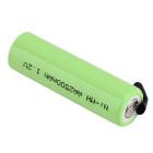2Pcs Ni-MH AA Rechargeable 1.2V 2500mAh Battery Power Battery with Solder Tabs Worldwide FreeShipping
