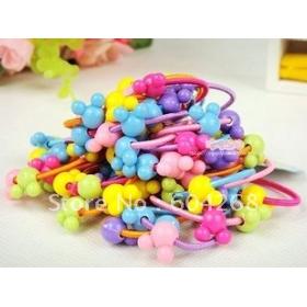 Freeshipping!200pcs/lot,New Fashion Kids/Girls/Chirldren/ Cartoon Mickey Hairband/Hair ties/Hairclips/Hair Accessories