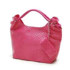woven pu leather popular women shoulder bags free shipping factory sale W1239