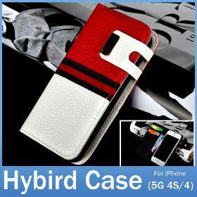 20pcs Wholesale Bulk Hybird Card Holder Stand Wallet Pouch Housing pu Leather Folio Cover Case for iPhone 5 4S 4 Free Shipping