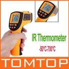 Non-Contact Laser IR Thermometer -50-700degree w/ Alarm & /MIN/AVG/DIF ,dropshipping