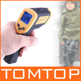 Non-Contact IR Infrared Laser Point Digital Thermometer, 10pcs/lot, freeshipping,Wholesale, Dropshipping