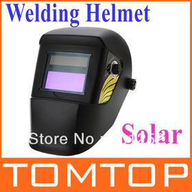 New Arrival!! Solar Cell Automatic Darkening Welding Grinding Helmet Hood Welder Mask Protection , Freeshipping Dropshipping