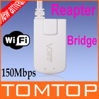 Vonets New Mini Wireless WiFi Adapter Bridge Repeater Booster World's Smallest 150Mbps for STB IPTV Sky Box X-BOX