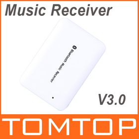 Wireless Bluetooth V3.0 Music Receiver Dongle Hifi Stereo Audio System Music Adapter For Cellphone Notebook