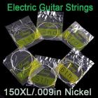 6pcs/set 10 sets 60pcs 150XL/.009in Electric Guitar Amp Strings Set I60 Free shipping Wholesale