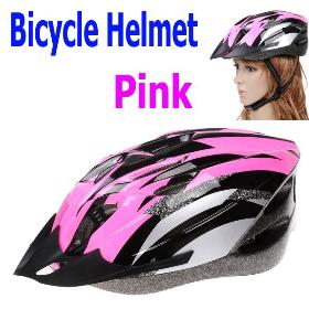 Hot Sale ciclo de la bicicleta Bike Adulto Casco hermoso de carbono de alta calidad con visera rosa , envío libre al por mayor