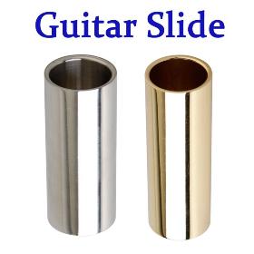 2pcs/set Guitar Slides Bass Cylinder Tone Bar Chrome Stainless Steel Metallic I136 Freeshipping Dropshipping Wholesale
