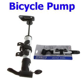 Hot Sale Mini Cycling Bicycle Pump Gauge Bike Air Stick Presta Schrader, Free Shipping Wholesale