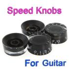 4PCS/set Guitar Speed Knobs Volume Tone Control Buttons Black, Free Shipping+Drop Shipping Wholesale