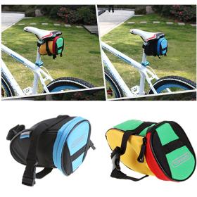 Nyt !Outdoor Bike cykel Saddle Bag Pouch Cycling Seat Bag / ROSWHEEL Bicycle Tail Bag gratis forsendelse