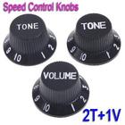 3 in 1 Black Control Knob for Guitar Bass Parts,Made of Plastic ,Speed Volume Tone knob,I46,15sets/lot Free shipping