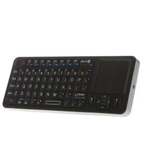 2.4G wireless mini rii i6 keyboard + infrared universal remote control for laptop computer backlit free drop shipping C1207