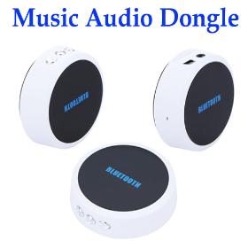 Wireless Bluetooth 3.0 Music Audio Dongle Receiver Handsfree Mic 3.5mm Car AUX Line for iPhone 