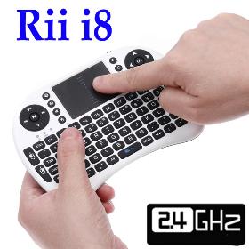 2.4G Rii Mini i8 Wireless Keyboard with Touchpad for PC Pad Google Andriod TV Box Computer