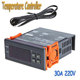 Mini Digital 30A 220V LCD Temperature Controller Thermocouple with Sensor Freeshipping wholesales