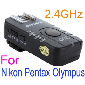 CE G430NR 2.4GHz Wireless & Grouping Camera Flash Trigger Single Receiver TTL Pass-through for Nikon Pentax 