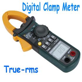 Free Shipping Professional Mastech MS2108 Digital Clamp Meter True-rms Inrush Current 66mF Capacitance Frequency Measurement