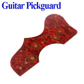 Acoustic Guitar Pickguard Self-adhesive PVC Pick guard Anti-Scratch Red Shell drop shipping wholesales