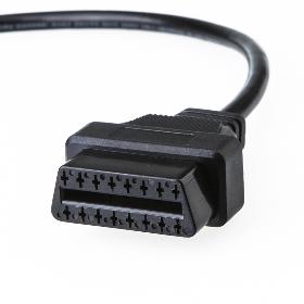 10pin til 16pin OBD2 II Kvinde Bil Adapter Connector Cable Car Tilbehør Værktøj til Opel Brand bil auto