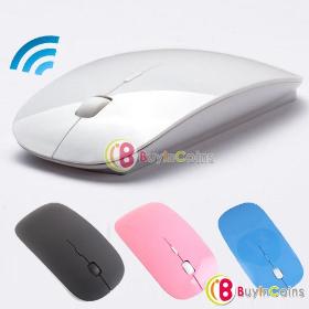 1Pcs/lot Thin 2.4GHz Wireless USB Wheel Optical Mouse PC Laptop #3726