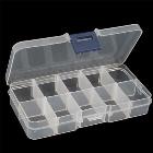 Hot Sale 2pcs/lot Plastic Empty Storage Case Box 10 Cells for Nail Art Tips Gems #4801