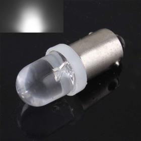 2 Pcs White BA9S LED Car Auto Light Bulb Lamp 12V 0.2W #26862