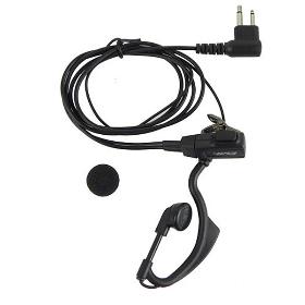 10PCS 2 PIN Earpiece Mic for Motorola GP88 Radios headset PTT Walkie talkie two way CB Ham Radio C015 Eshow