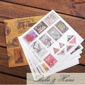 New 10pcs/Set 6 pcs/Set paper old stamp Stickers / Index Label / Fashion Gift / wholesale