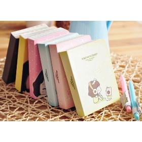 Free shipping!!Wholesale,New Cute Lovely Girl Mini Diary Book/Paper Notebook/Notepad/Colorful Inner Pages/Fashion Gifts