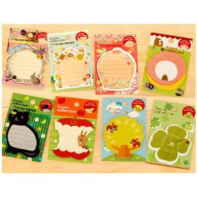 Freeshipping!! New cartoon & romantic serie notepads / Multifunction label / sticky memo / wholesale