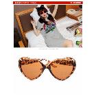 2014 new fashion men women sunglasses girls love heart shape glasses frames young boys apparel eyewear accessories YJ5005
