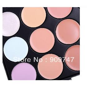 Big Disount ! best quality,15 Color Concealer Camouflage Makeup Palette Set Drop Cosmetic Free Shipping, by china post