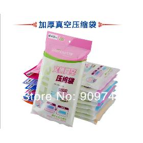 5PCS / LOT, Vacuum Storage Bag/Vacuum Compressed Bag/Vacuum space saving compressed bag FREE SHIPPING