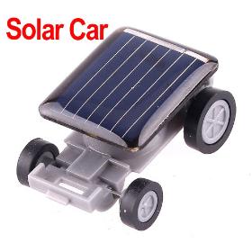 New Smallest Car Solar Powered Toy car ,Mini Children Solar Toy Gift 10pcs/lot , Freeshipping Dropshipping wholesale